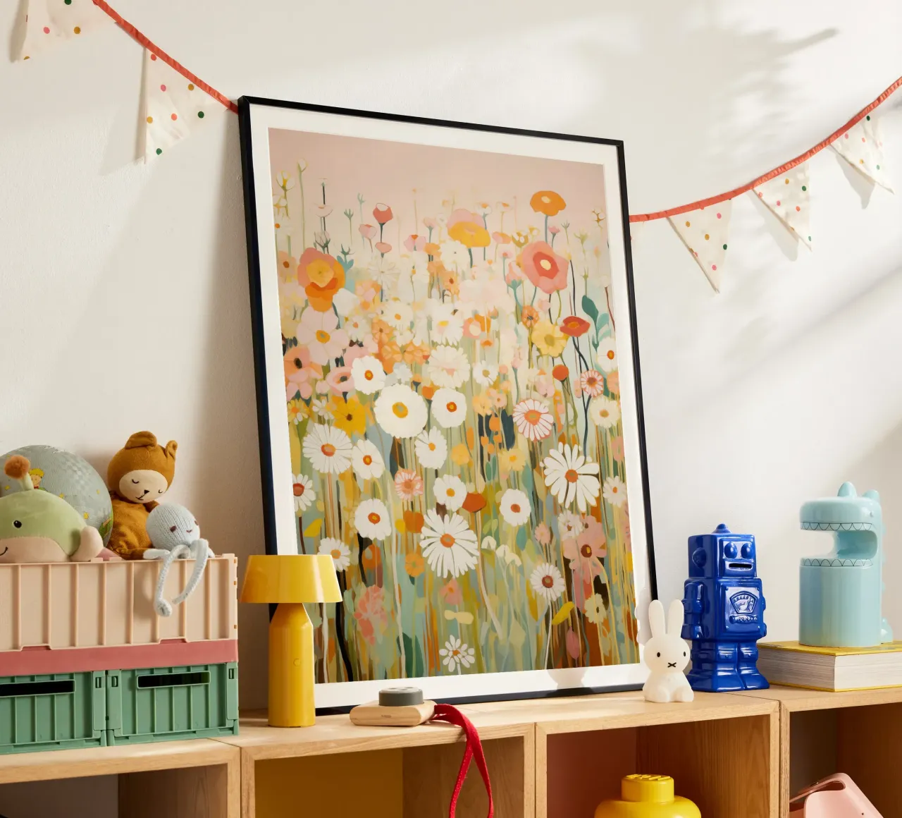 Arte da parete di Imagine poster con telaio in alluminio da Imagine