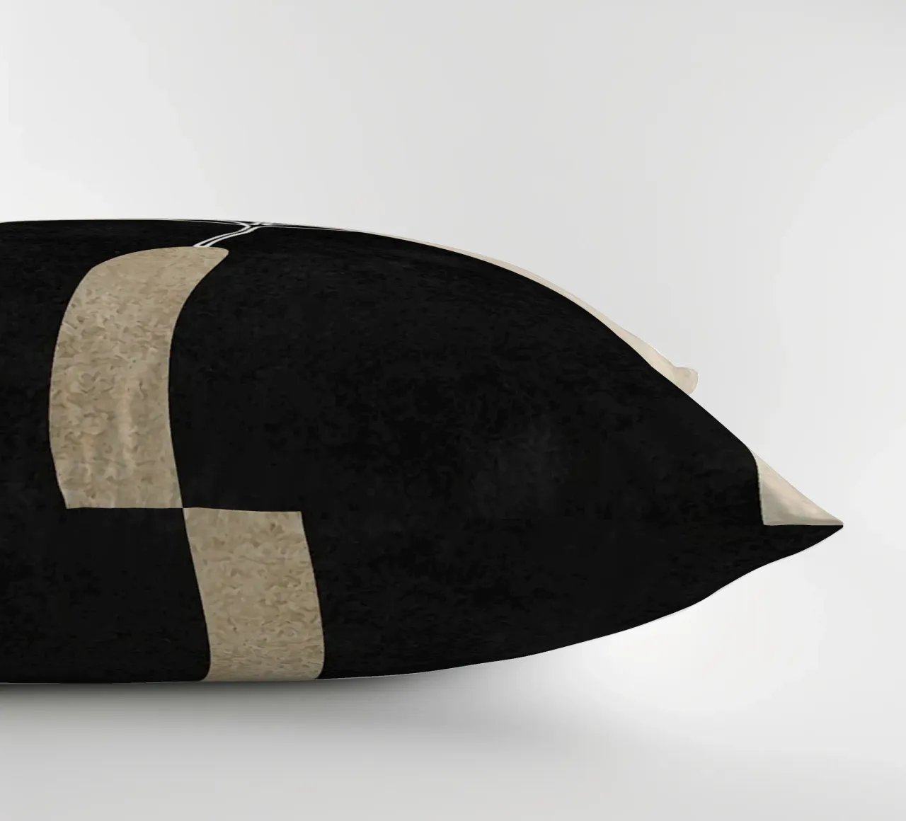 abstract boho leaf cuscino da vintageshop