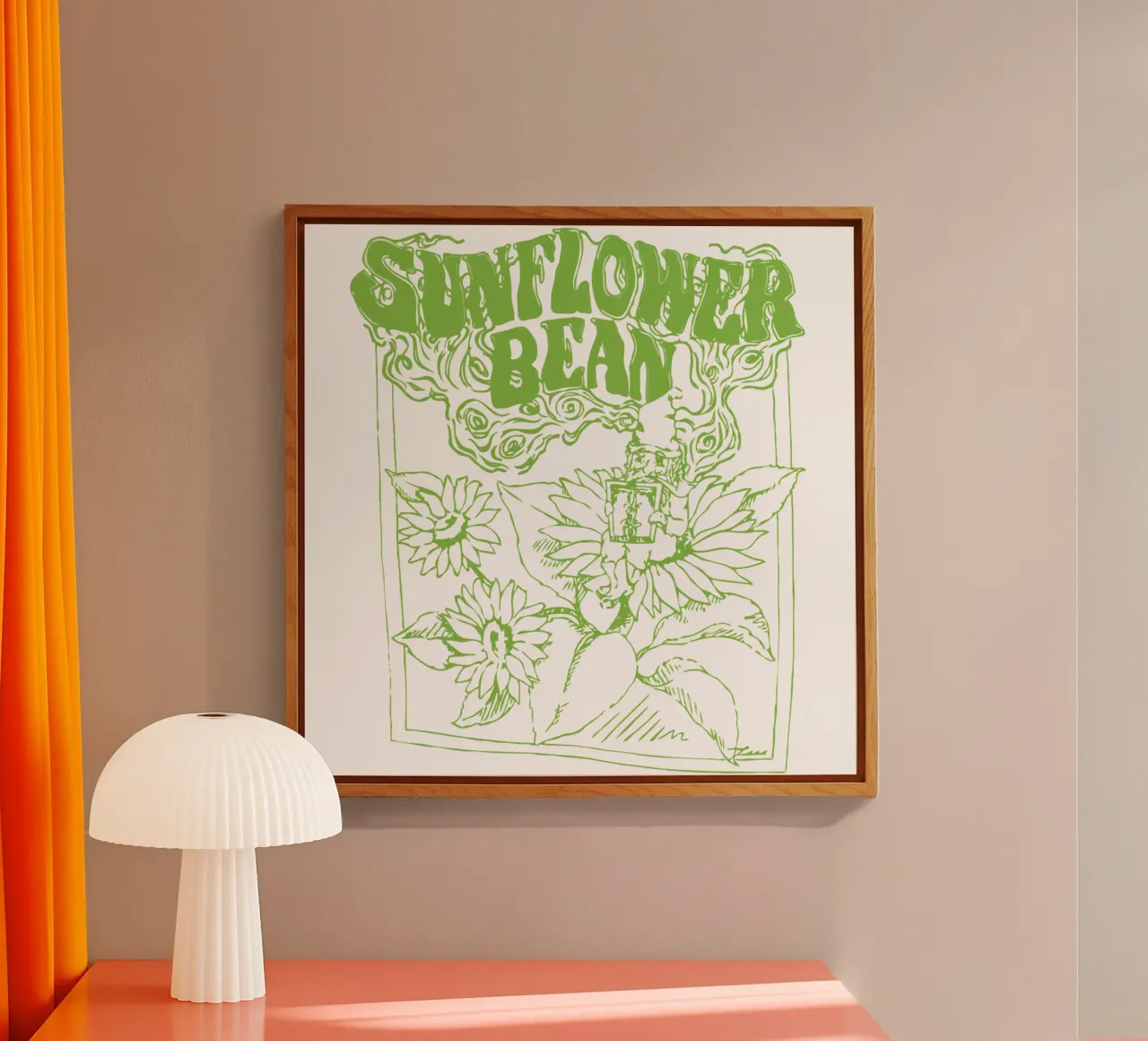 Sunflower Bean Right plexiglass da MR.A