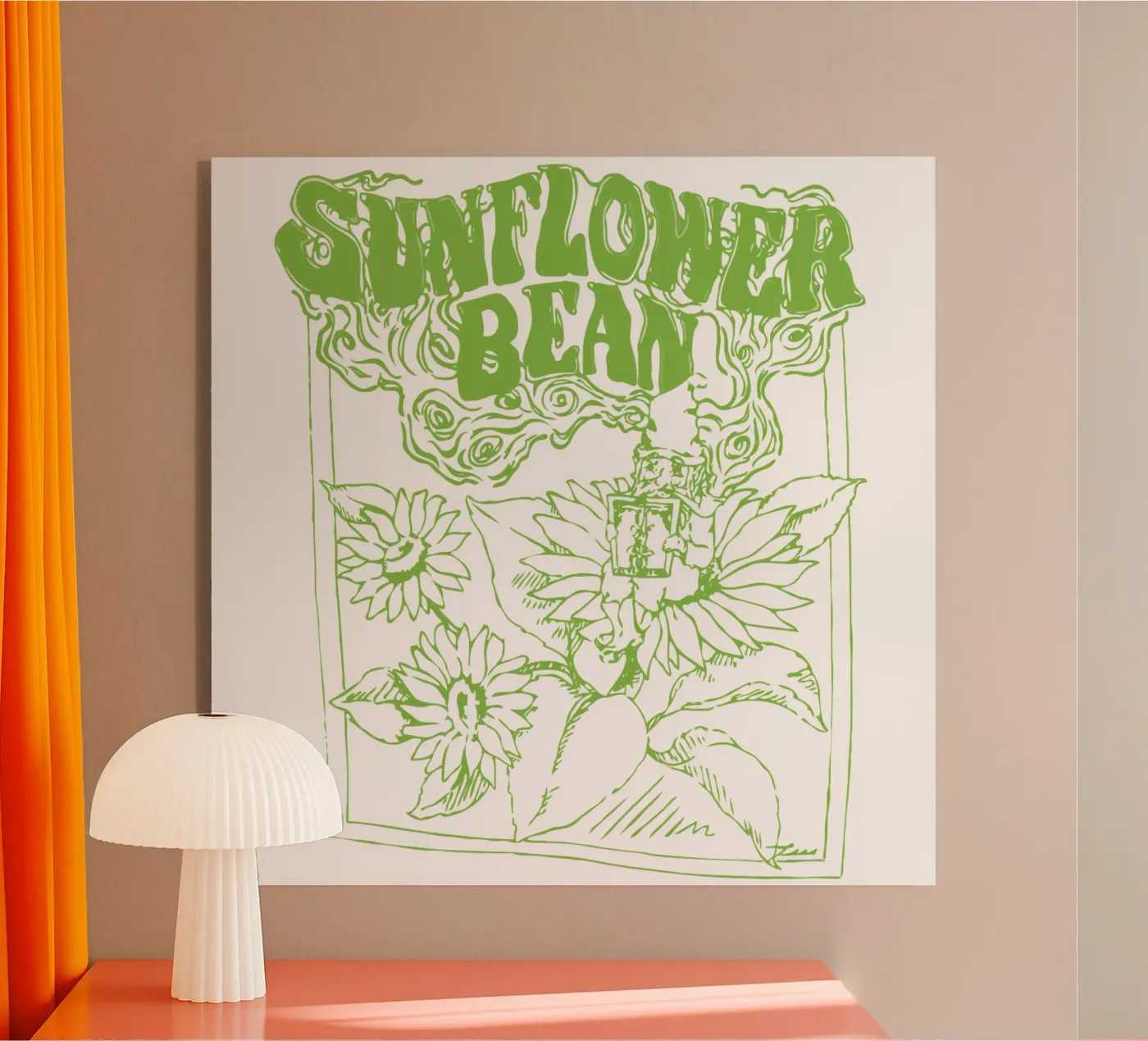 Sunflower Bean Right Acryl-Glas von MR.A