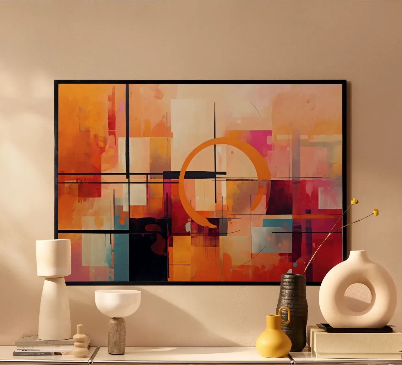 Arte da parete di Imagine poster con telaio in legno da Imagine