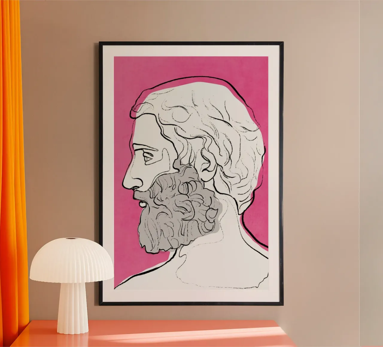 Aares poster con telaio in plastica da treechild