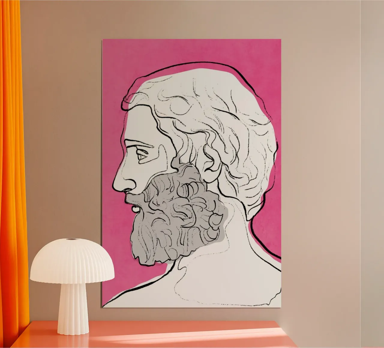 Aares poster con telaio in plastica da treechild