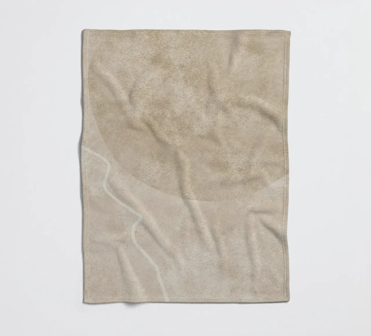 abstract boho texture coperta in pile da vintageshop