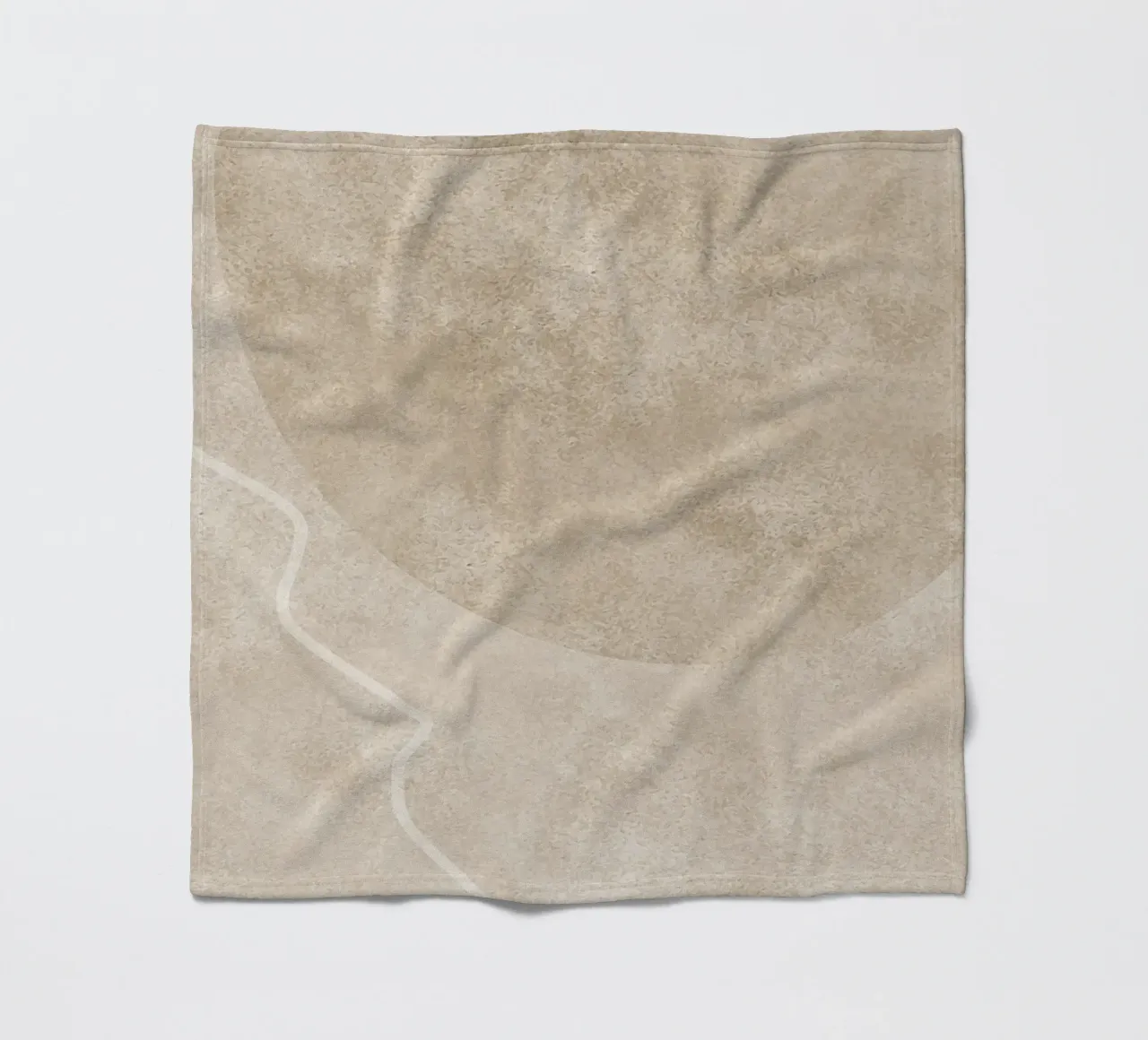 abstract boho texture coperta in pile da vintageshop