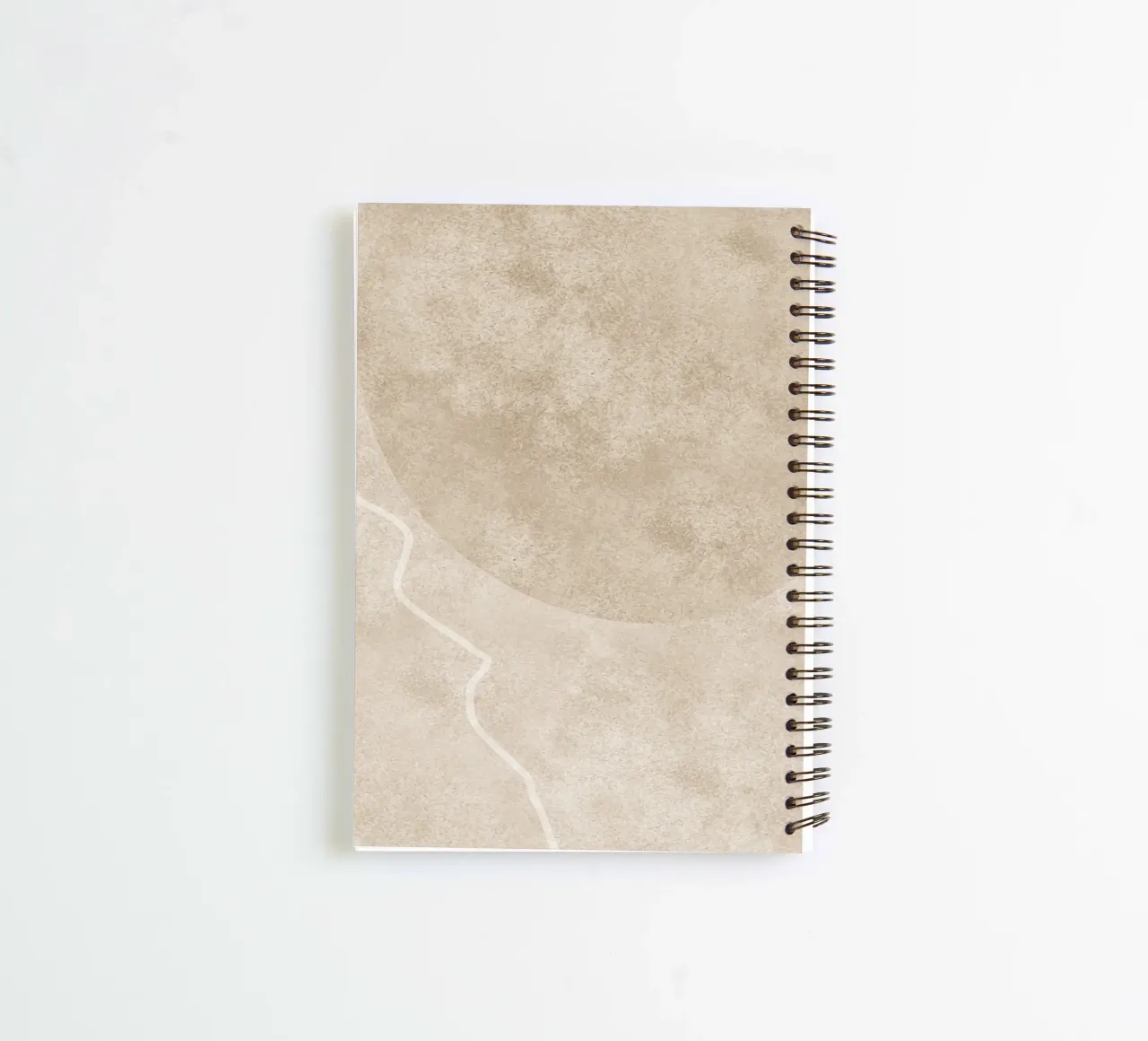 abstract boho texture diario ad anelli da vintageshop
