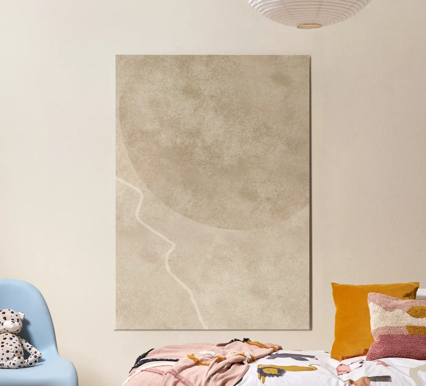 abstract boho texture poster van vintageshop