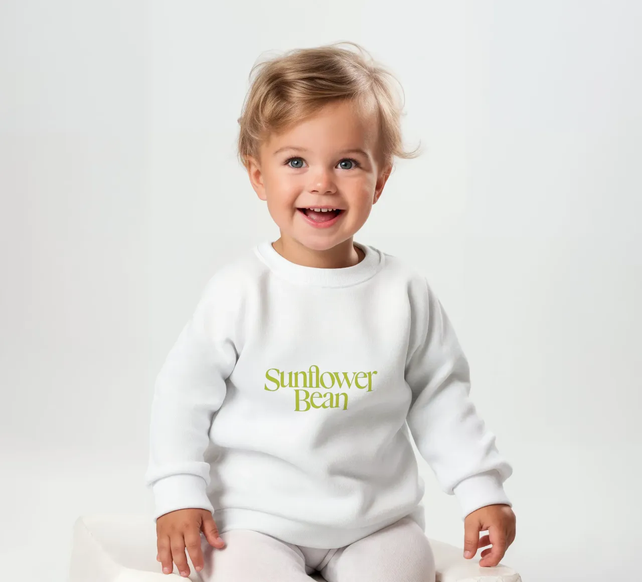 Sunflower Bean Typography baby sweatshirt by MR.A