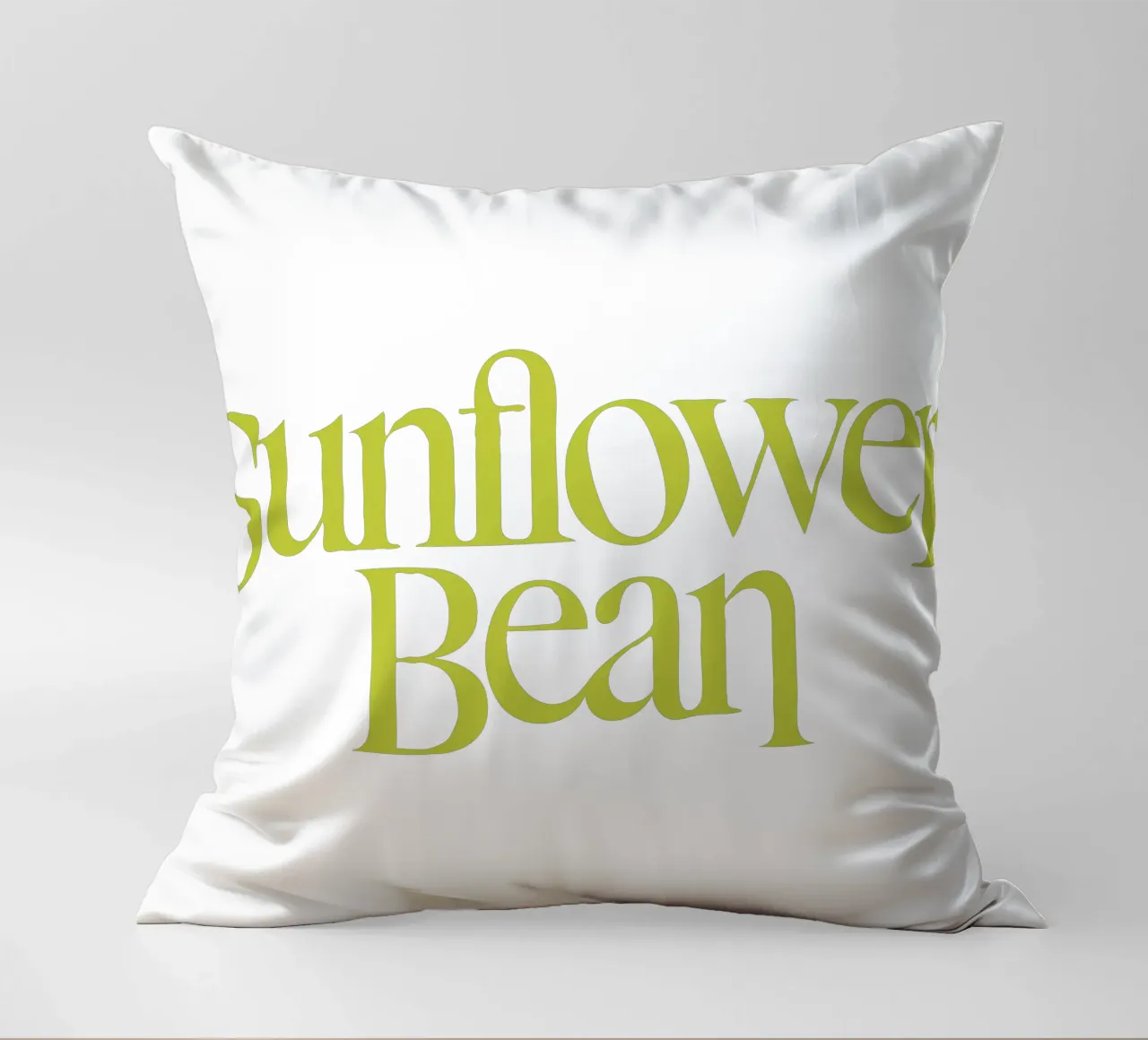 Sunflower Bean Typography cuscino da MR.A