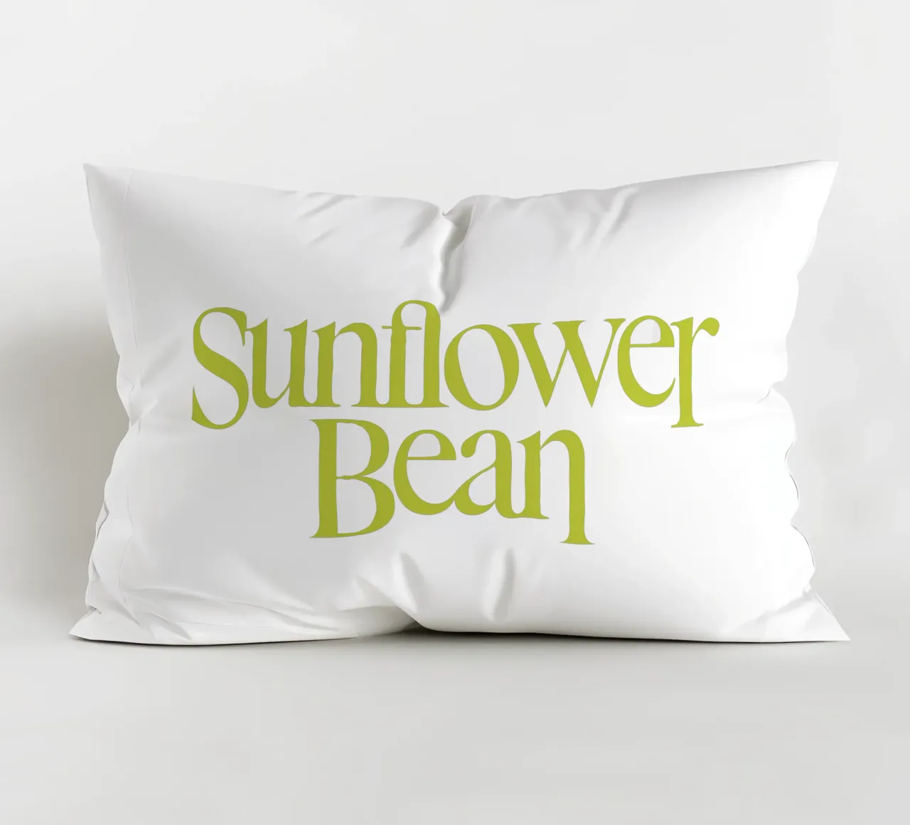 Sunflower Bean Typography cuscino da MR.A