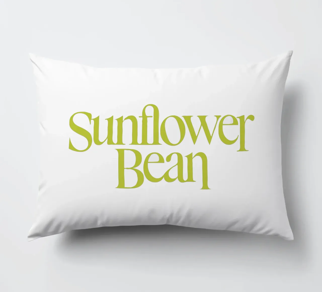 Sunflower Bean Typography cuscino da MR.A
