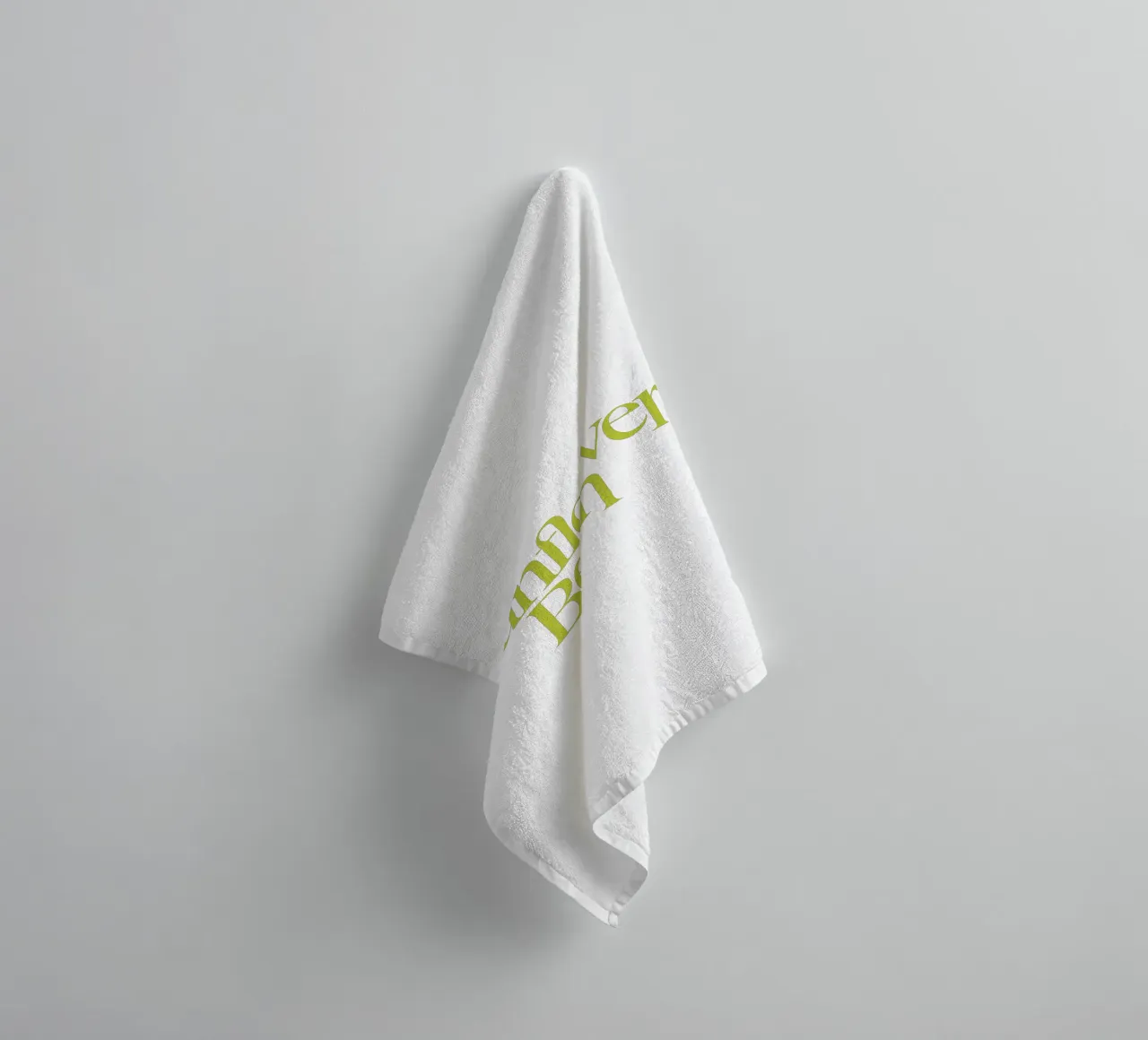 Sunflower Bean Typography asciugamano da bagno da MR.A