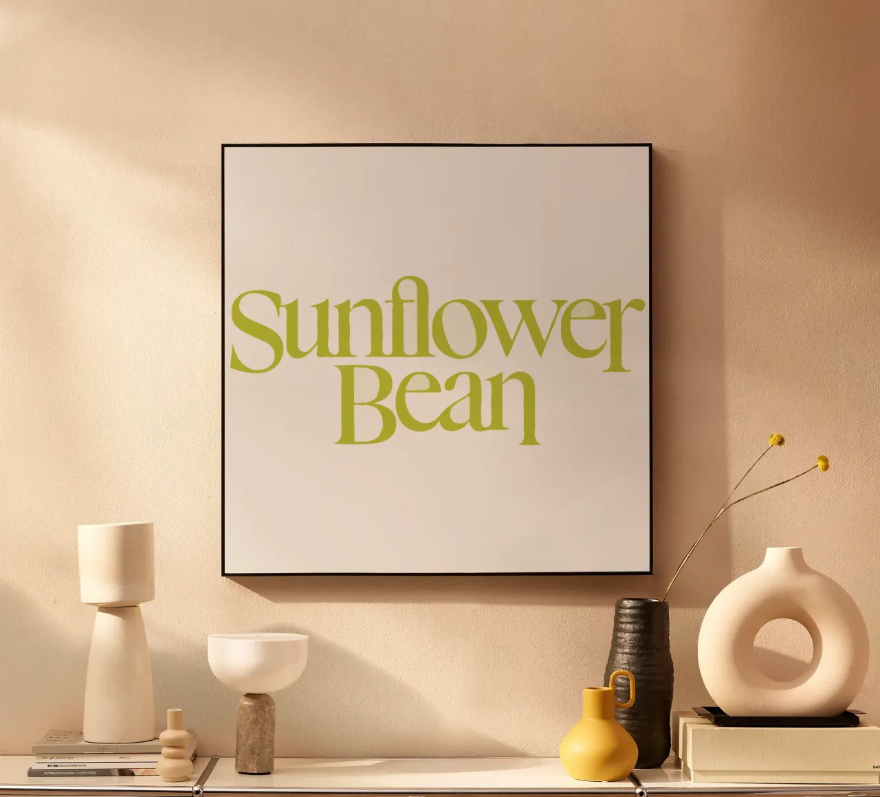 Sunflower Bean Typography plexiglass da MR.A