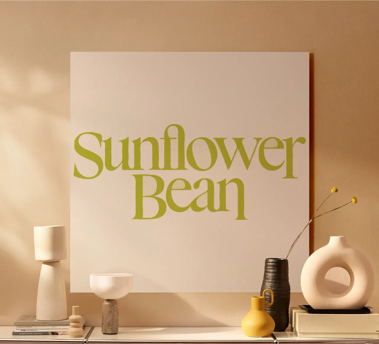 Sunflower Bean Typography plexiglass da MR.A