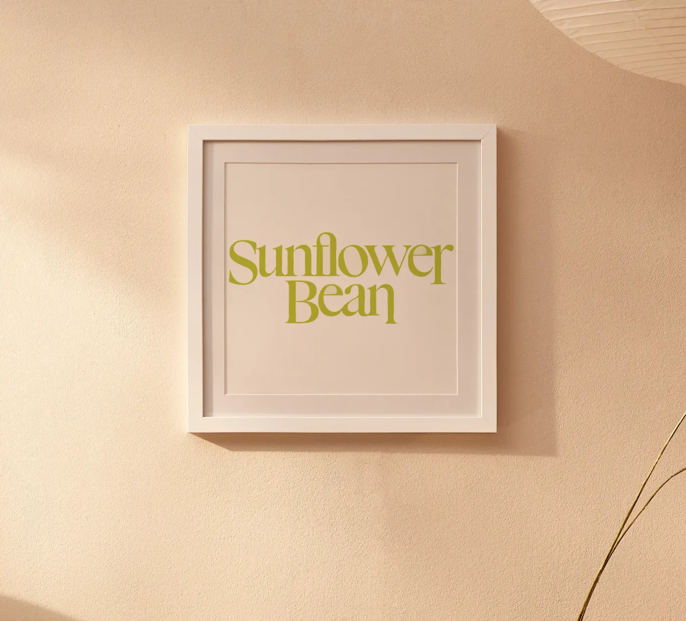 Sunflower Bean Typography poster da MR.A