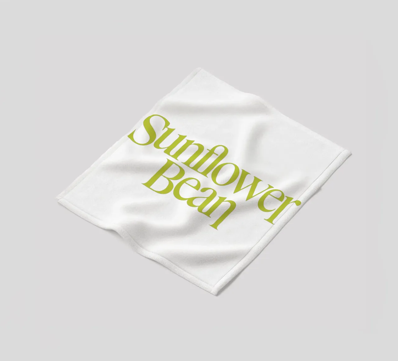 Sunflower Bean Typography coperta in pile da MR.A