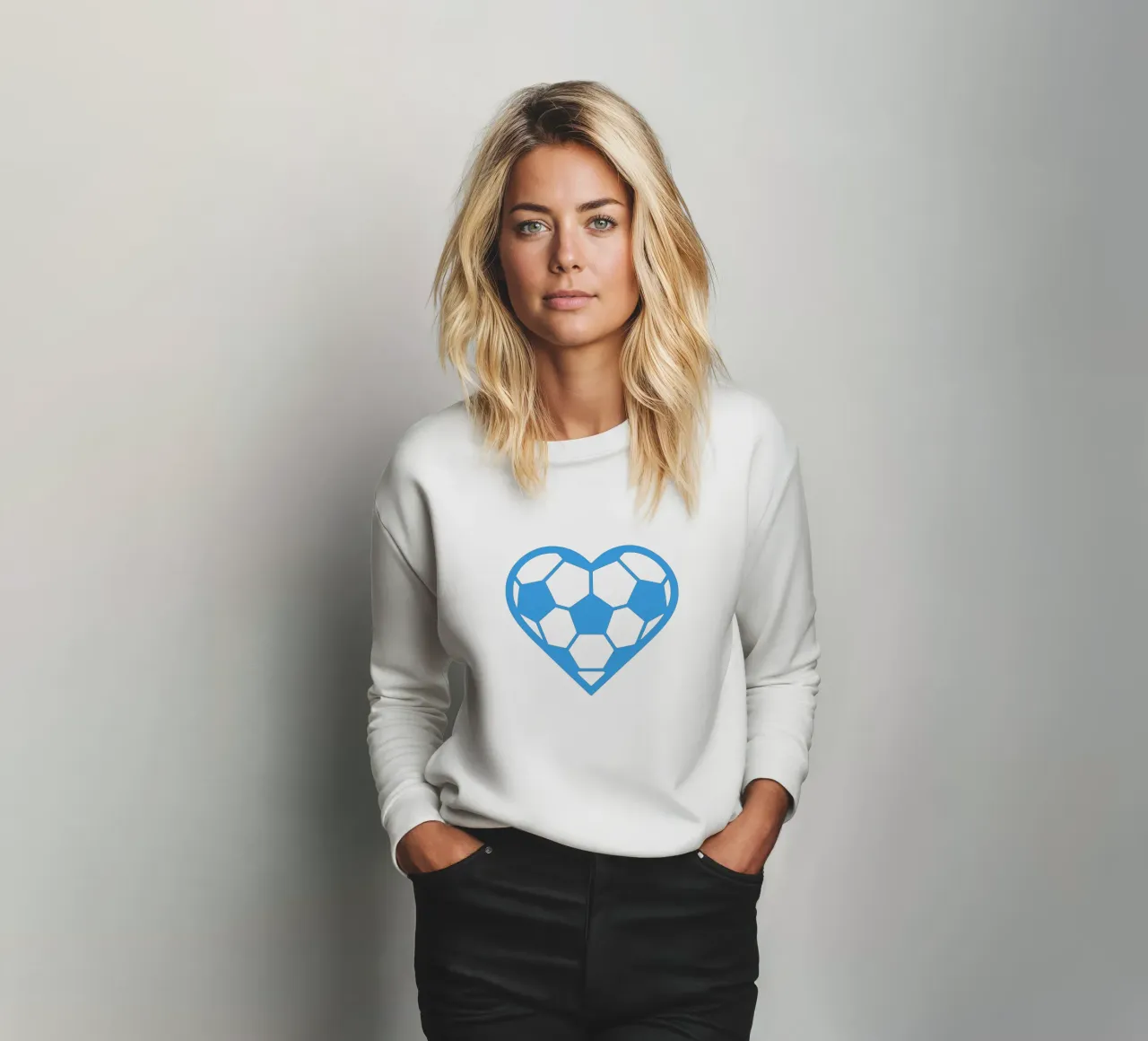 Cuore di calcio felpa da LucernePictures