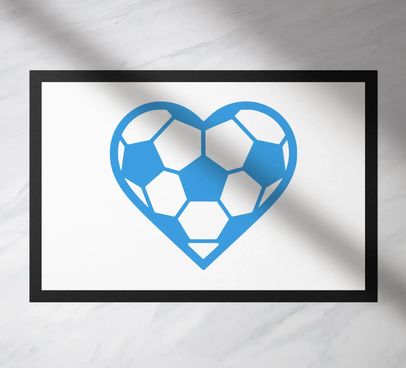 Cuore di calcio zerbino da LucernePictures