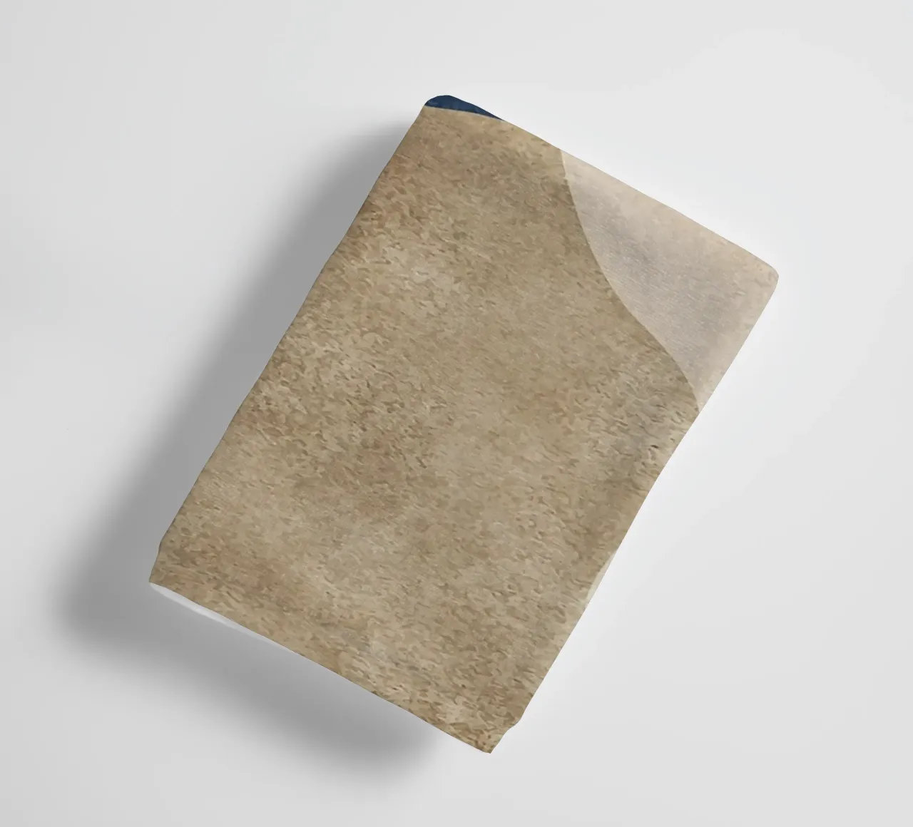 abstract boho blue wave asciugamano da bagno da vintageshop
