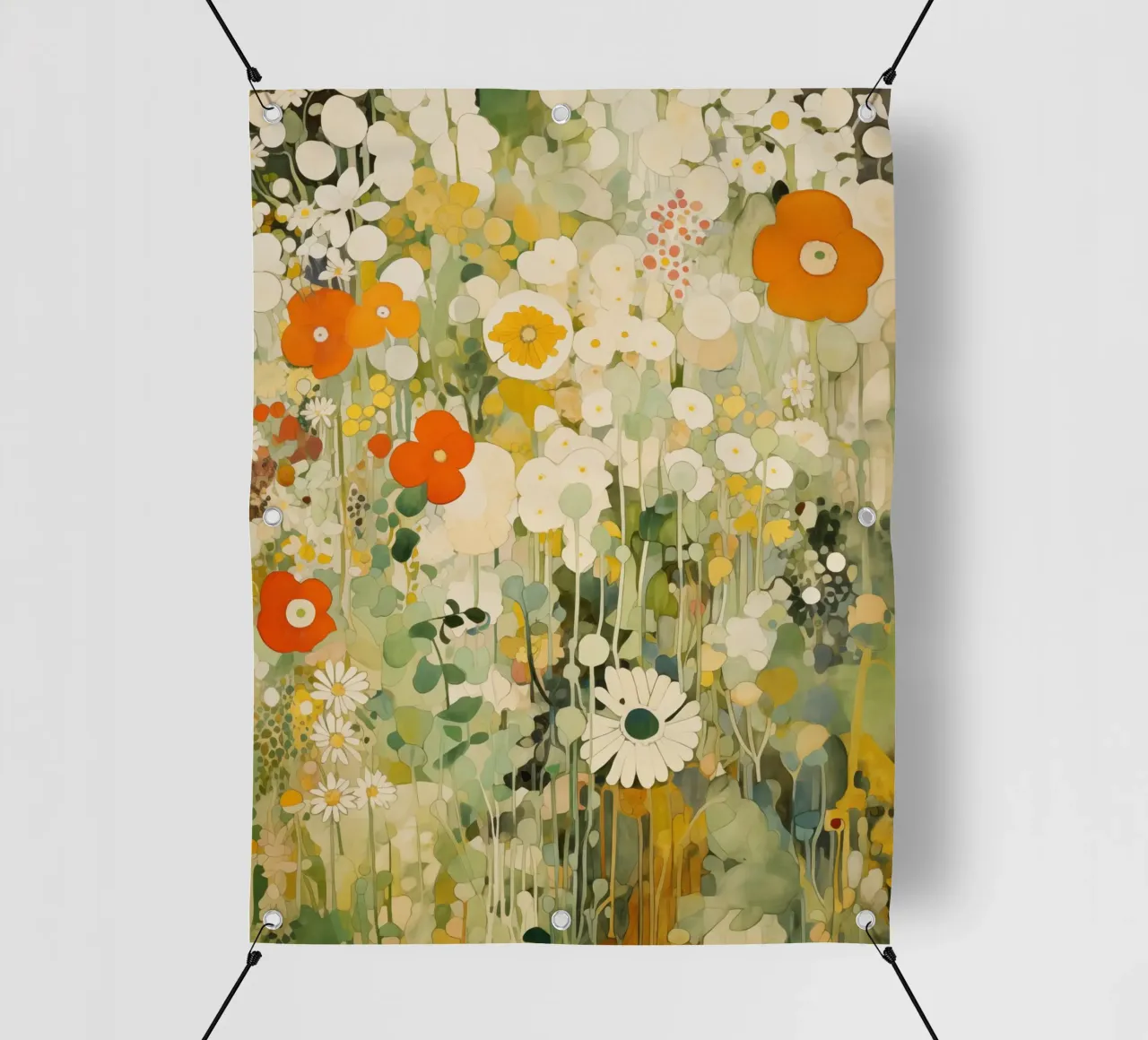 Fiori di primavera telo in pvc da Imagine