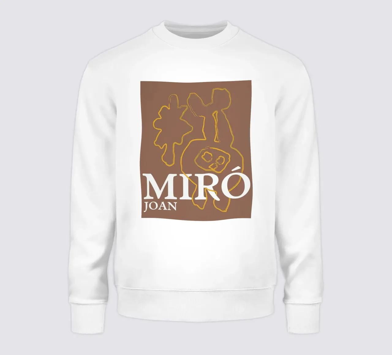 Joan Miro Arte minimalista felpa da Danielshop