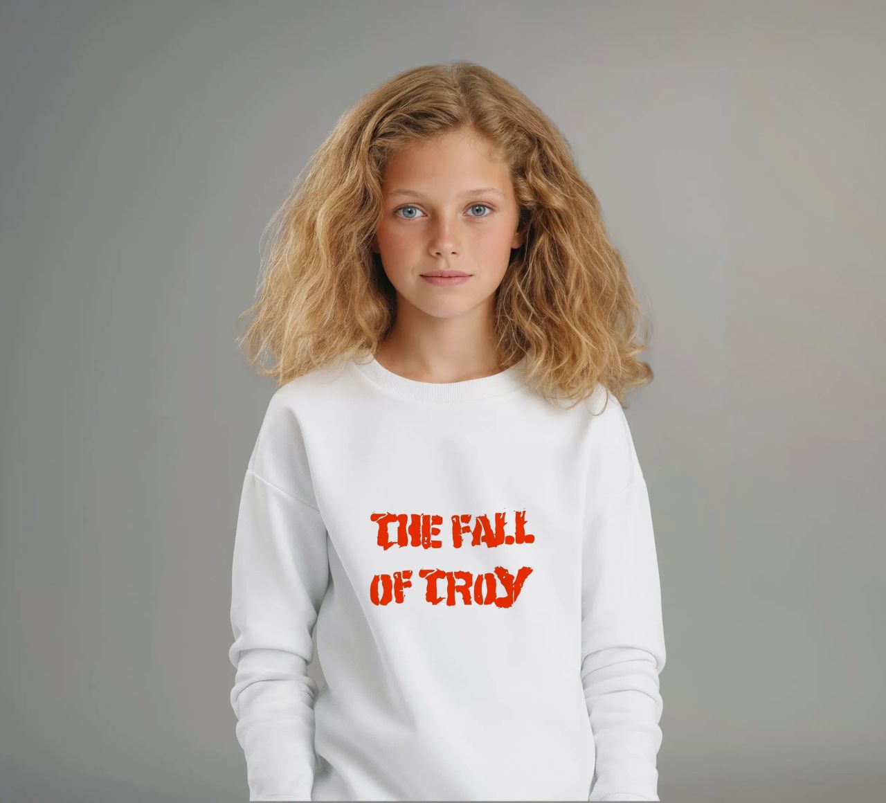 The Fall of Troy Font felpa bambino da MR.A