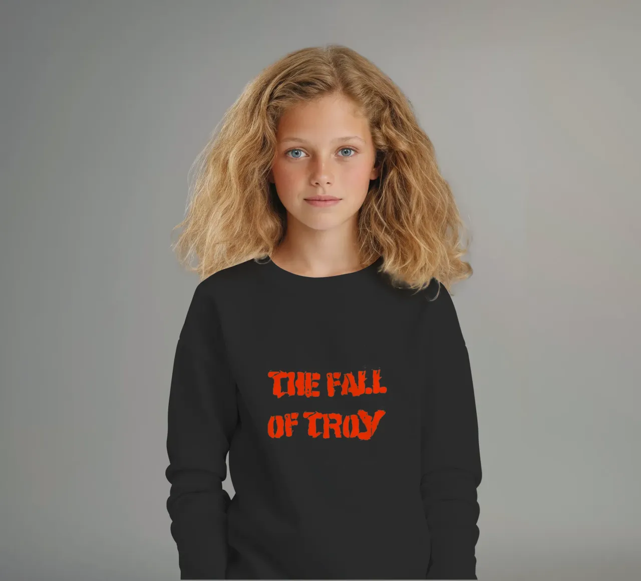 The Fall of Troy Font felpa bambino da MR.A