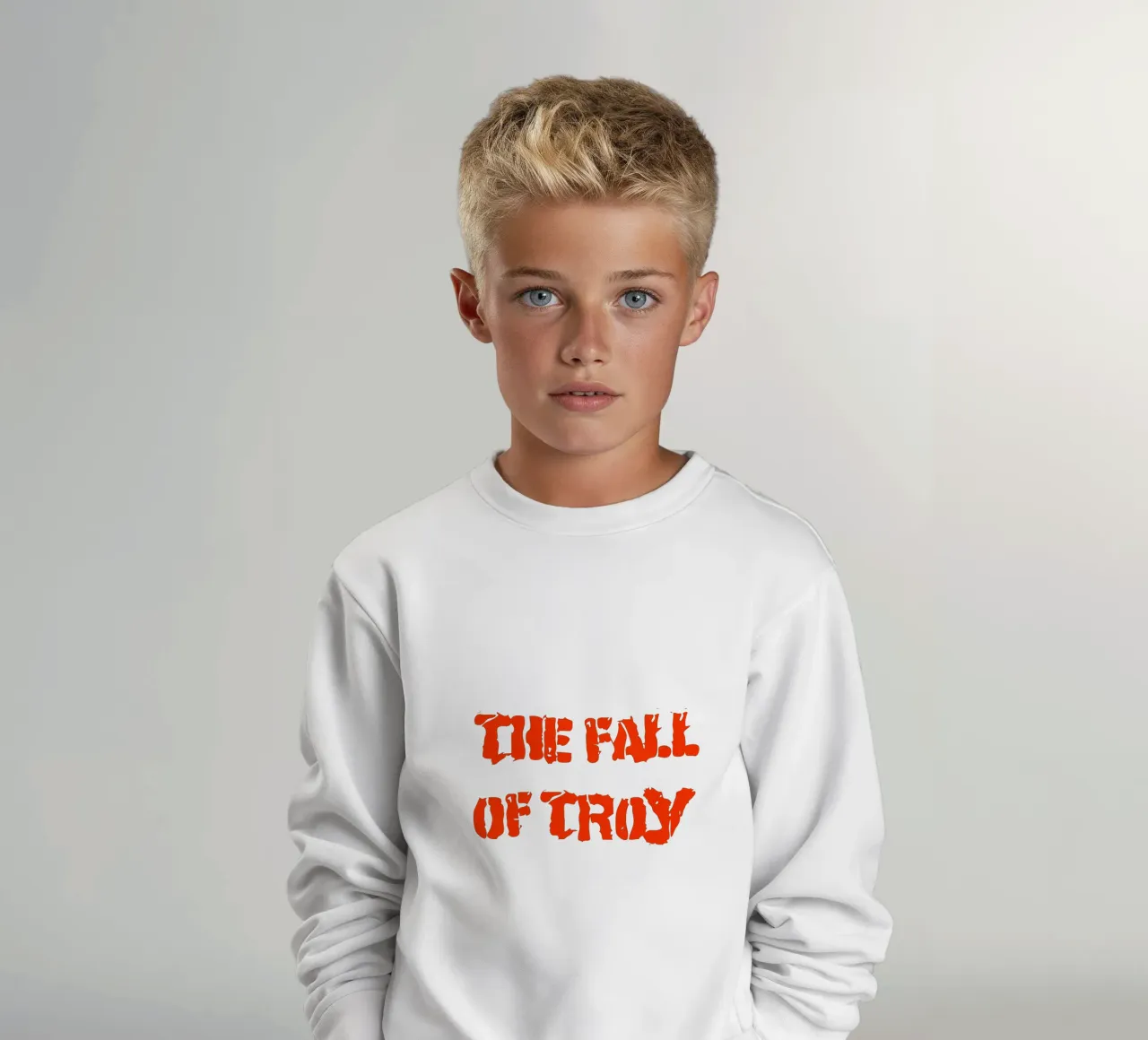 The Fall of Troy Font felpa bambino da MR.A
