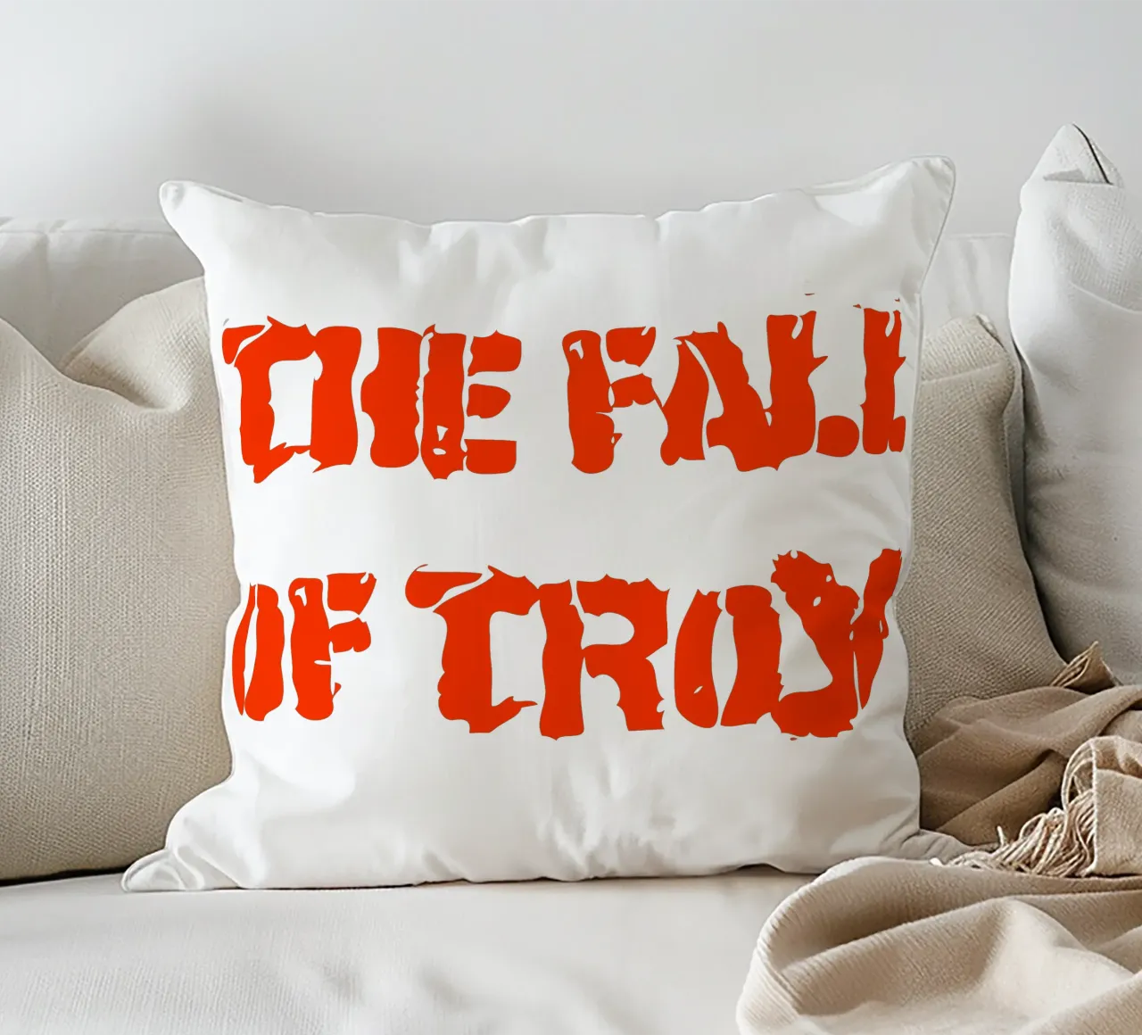 The Fall of Troy Font cuscino da MR.A