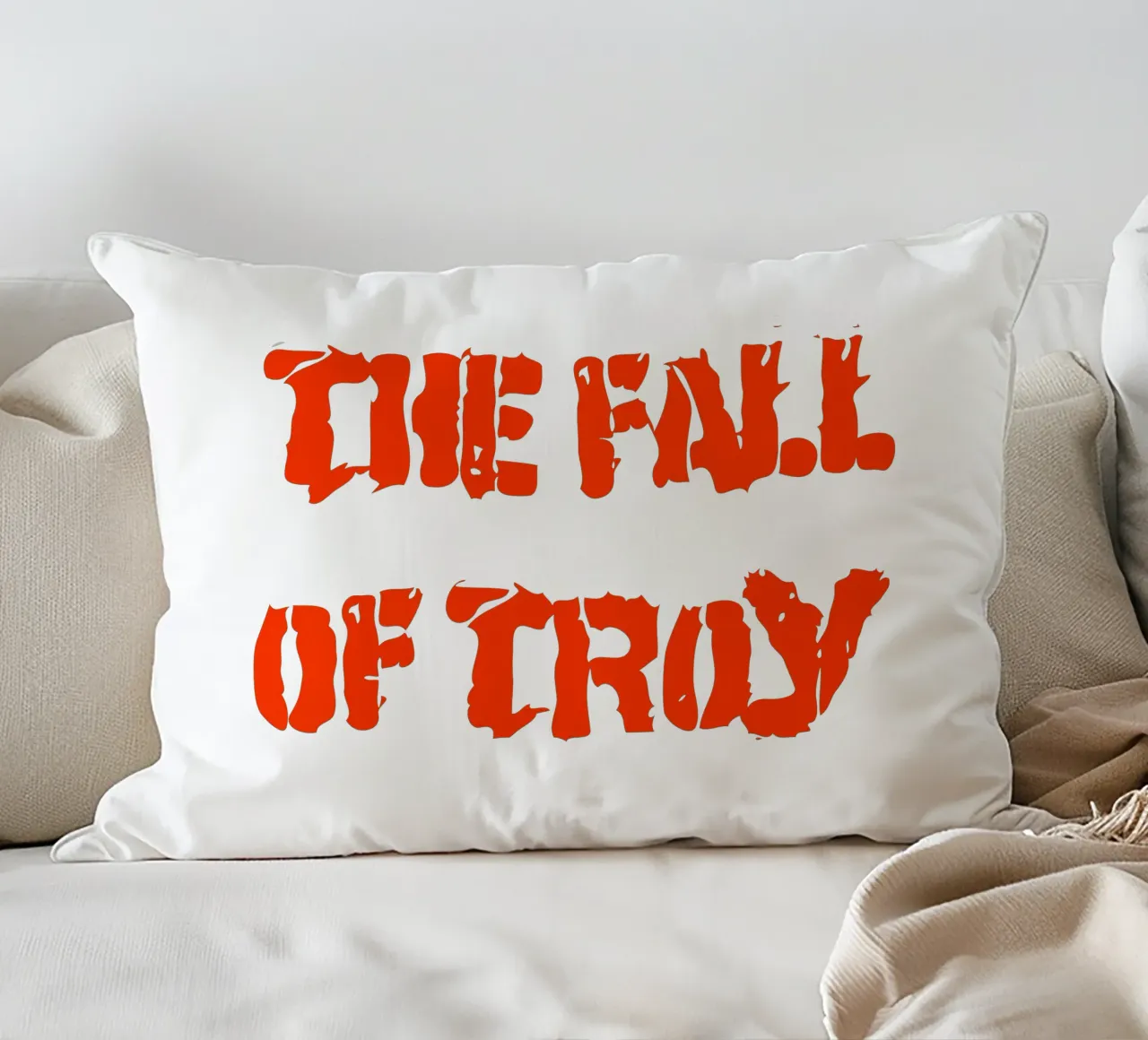 The Fall of Troy Font cuscino da MR.A