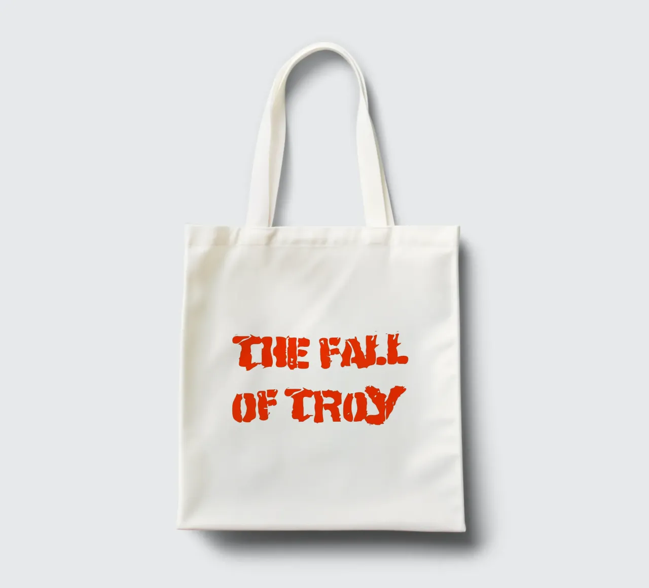 The Fall of Troy Font borsa in juta da MR.A