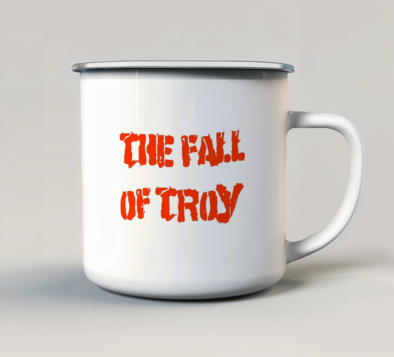 The Fall of Troy Font tazza in smalto da MR.A