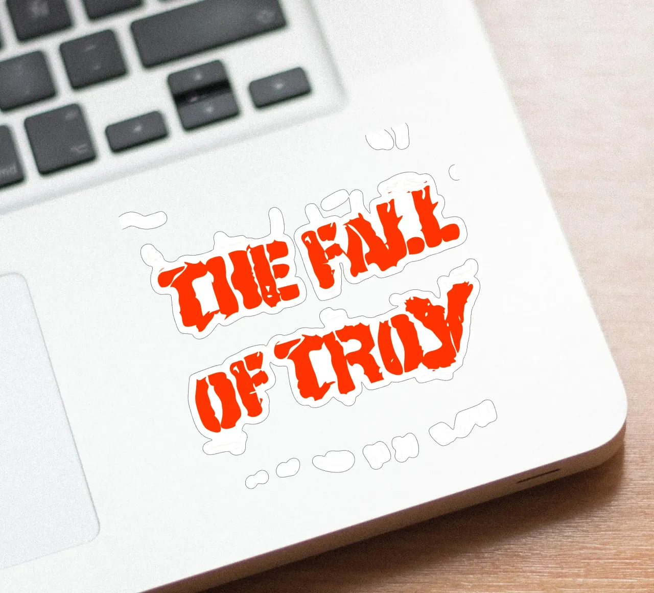The Fall of Troy Font adesivo da MR.A