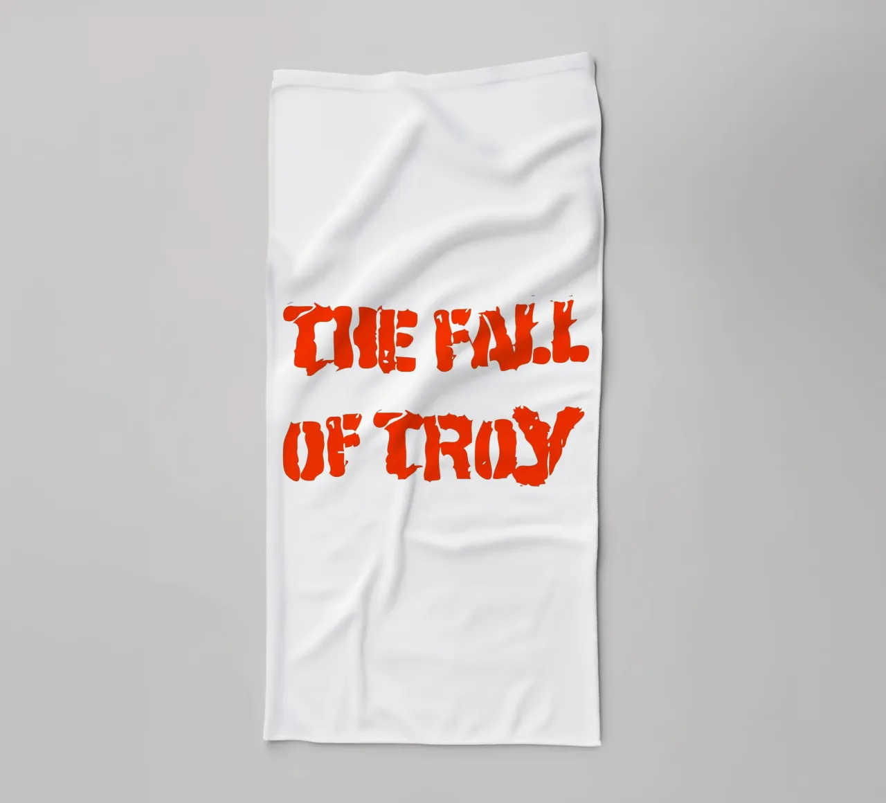 The Fall of Troy Font toalla de baño de MR.A