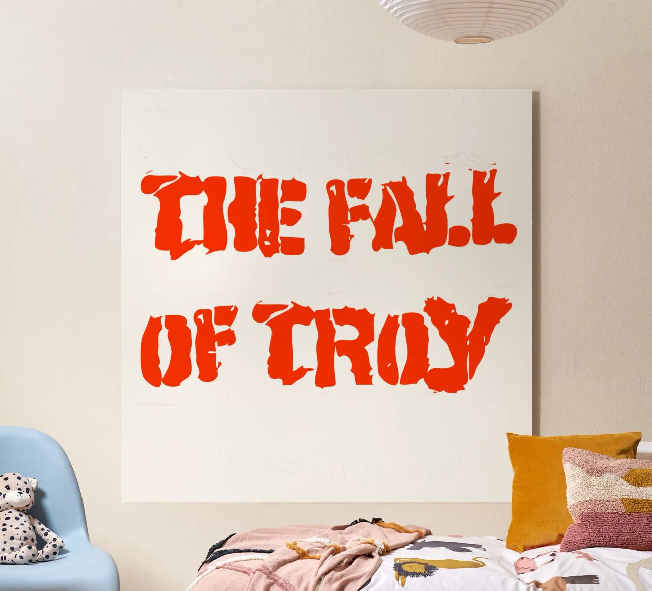The Fall of Troy Font plexiglass da MR.A