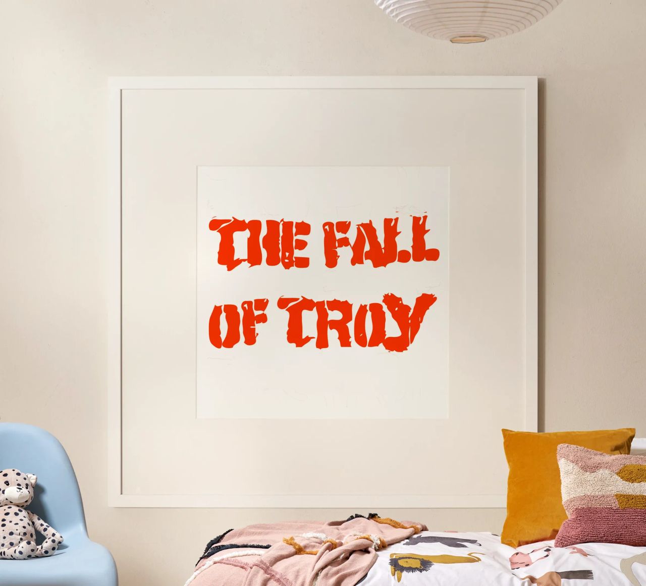 The Fall of Troy Font carta hahnemühle da MR.A