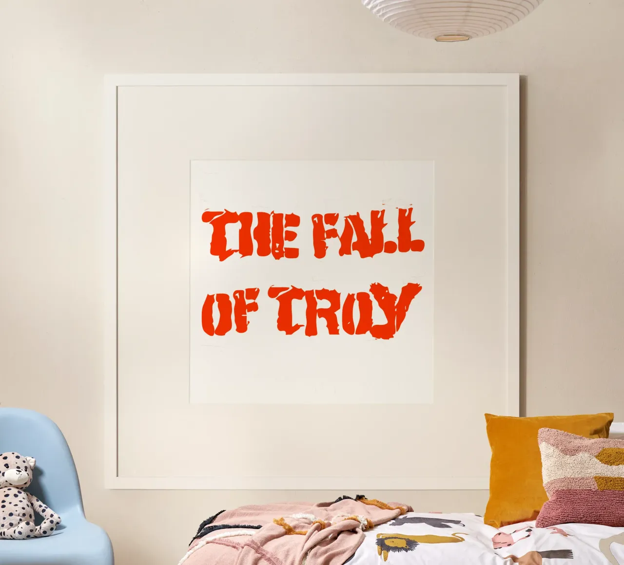 The Fall of Troy Font carta hahnemühle da MR.A