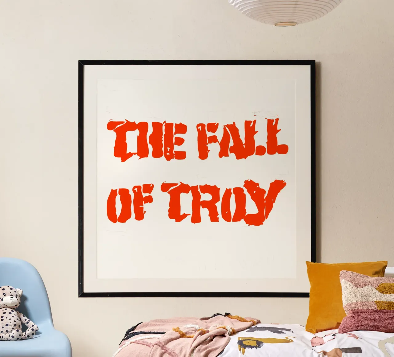 The Fall of Troy Font carta hahnemühle da MR.A