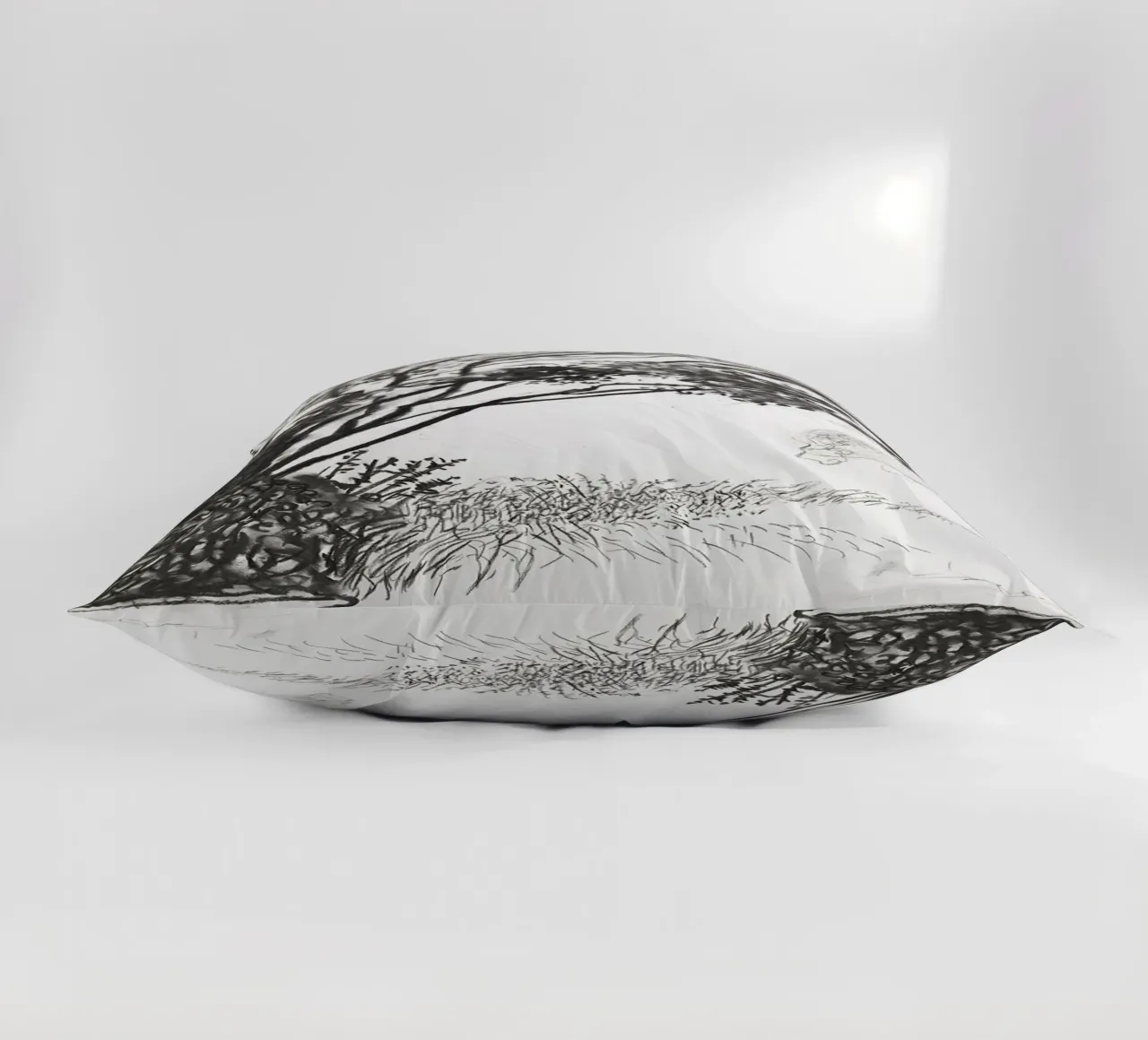 Kilham to Rudston decorative cushion by Danielshop