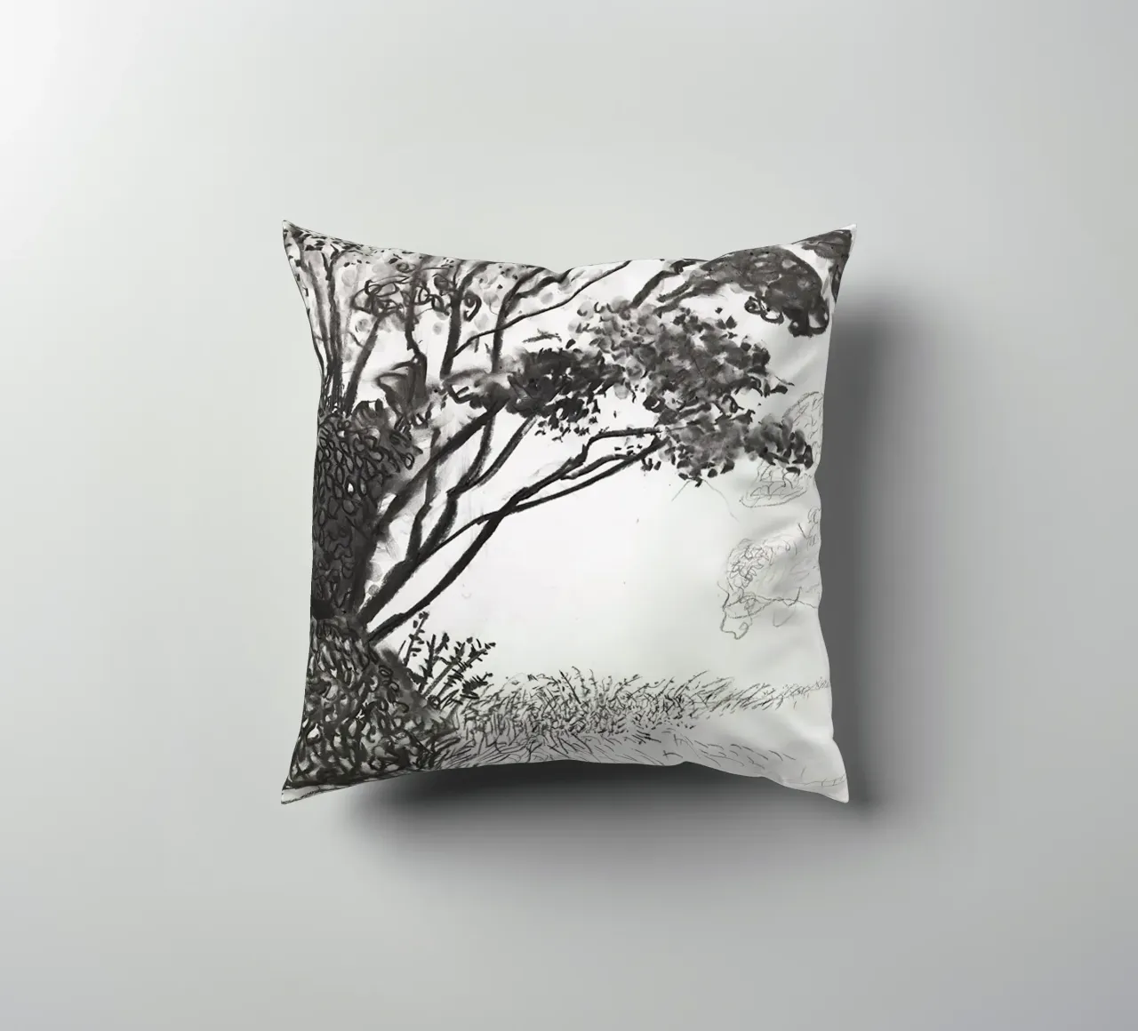 Kilham to Rudston decorative cushion by Danielshop
