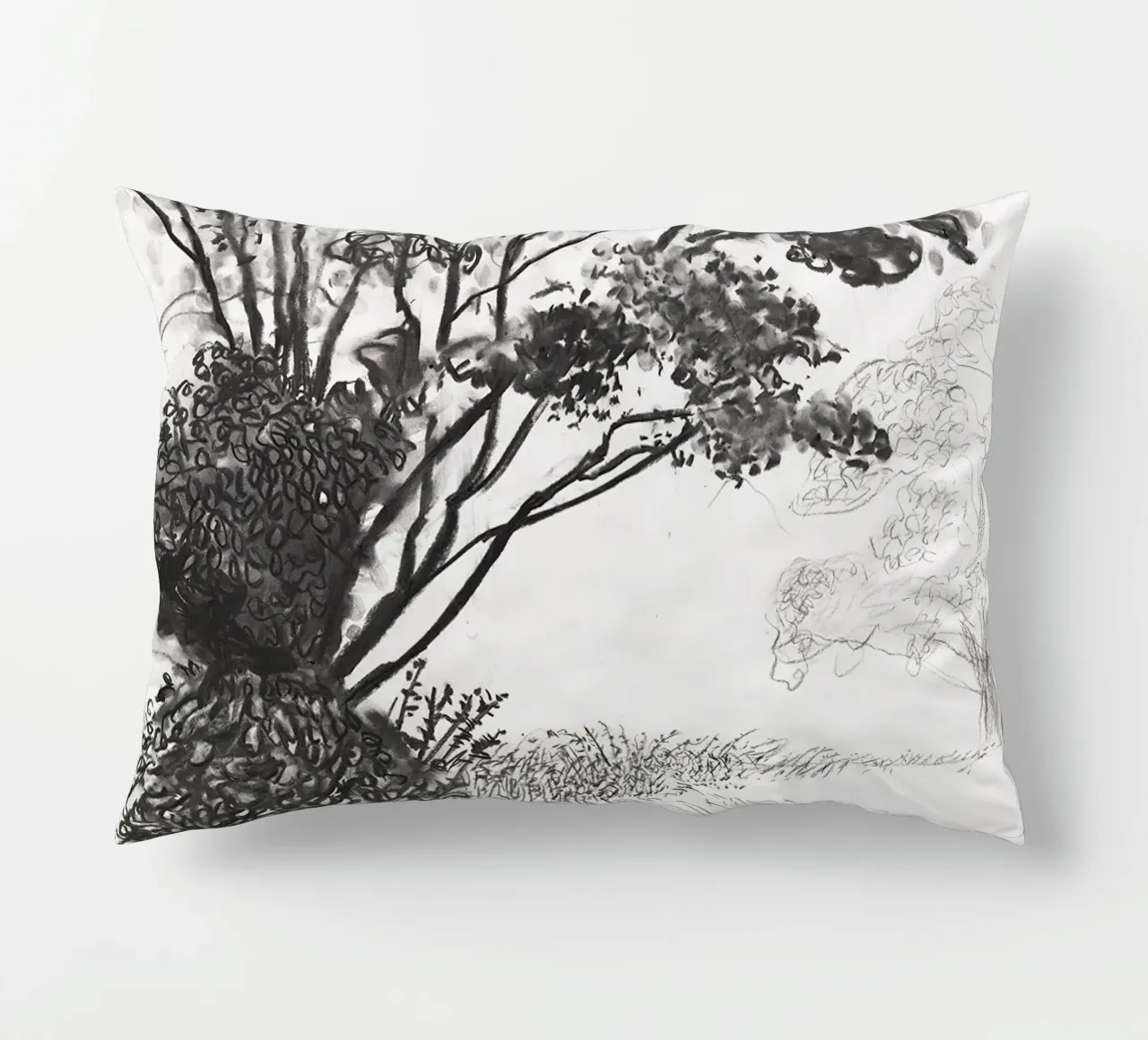 Kilham to Rudston decorative cushion by Danielshop