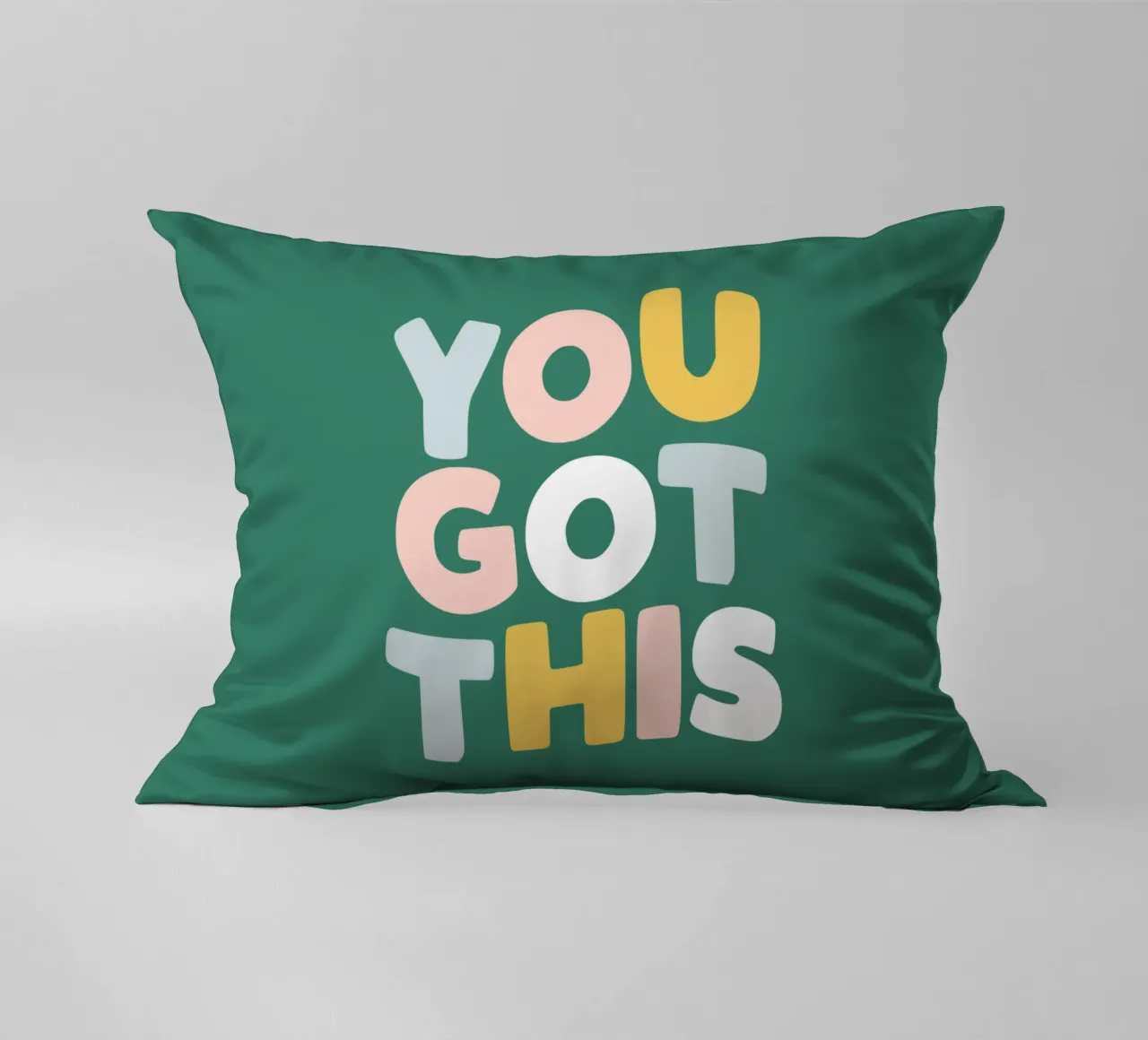 Du schaffst das Kissen von THE MOTIVATED TYPE