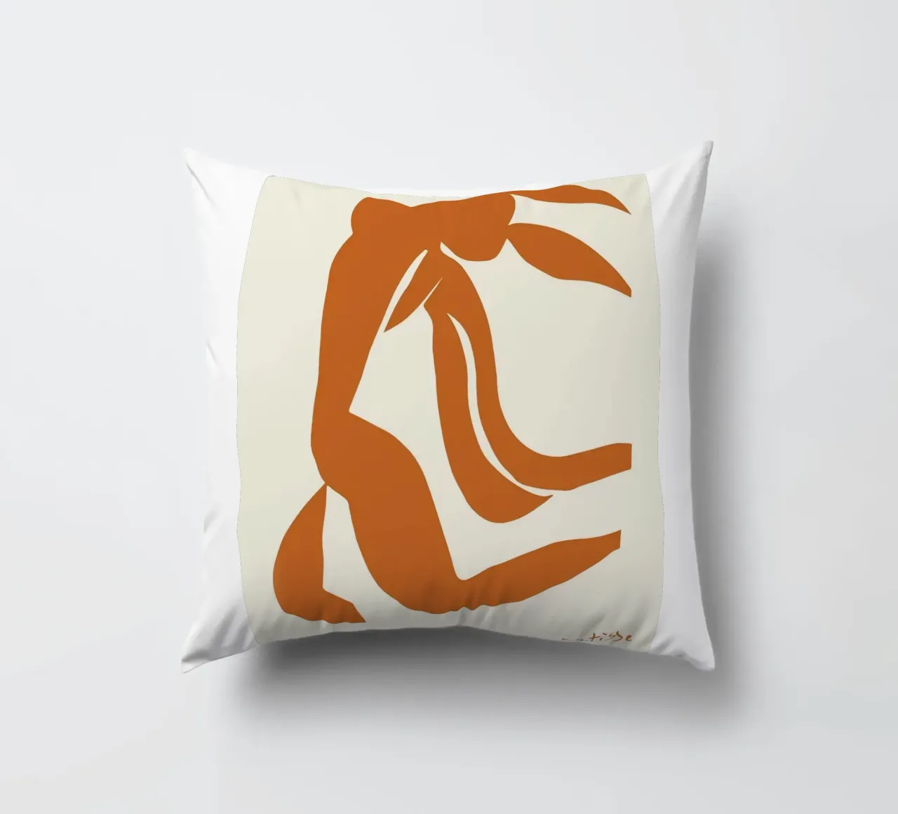 Figura danzante I di Matisse cuscino da Mandy Gray