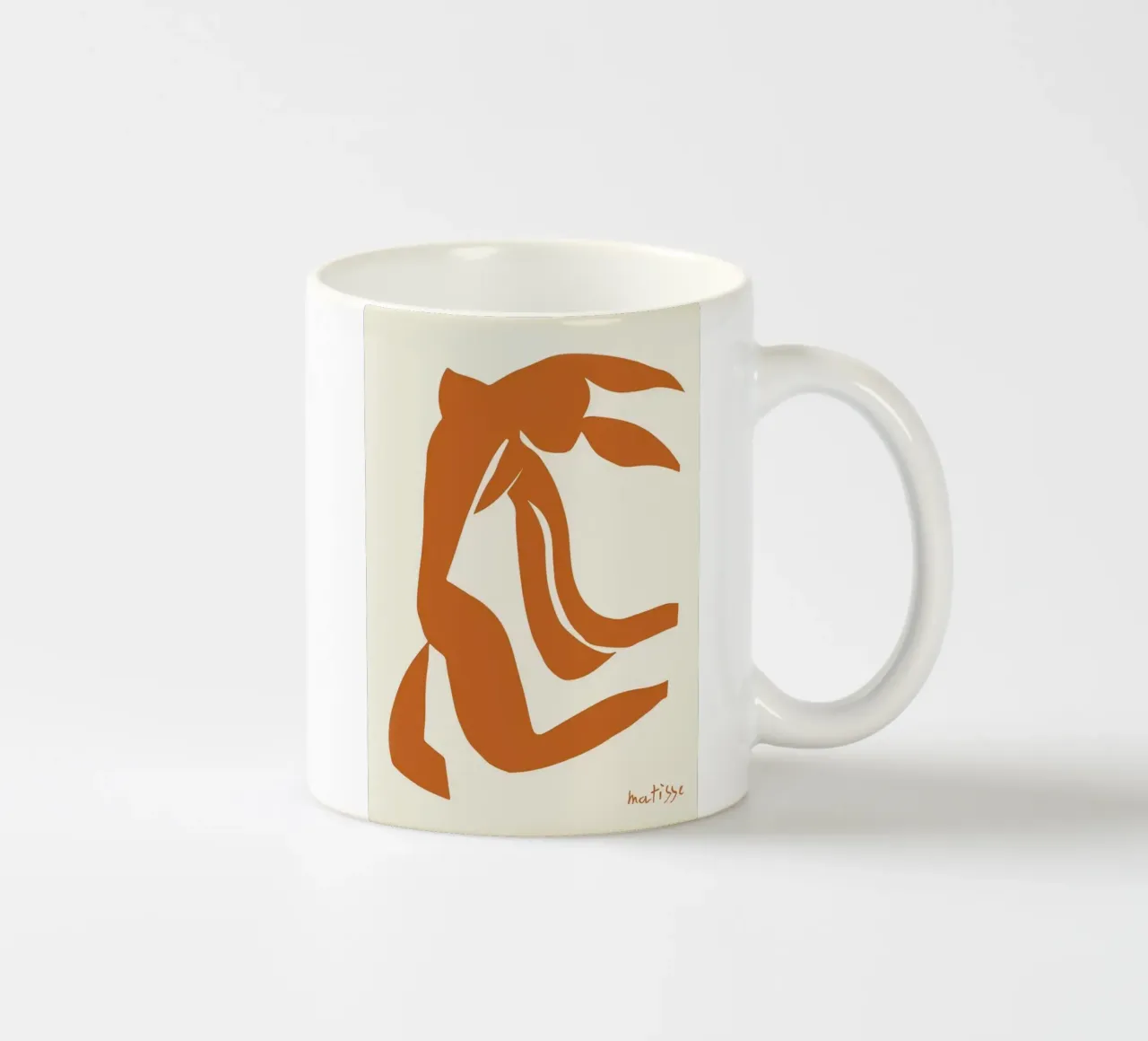 Figura danzante I di Matisse tazza in ceramica da Mandy Gray