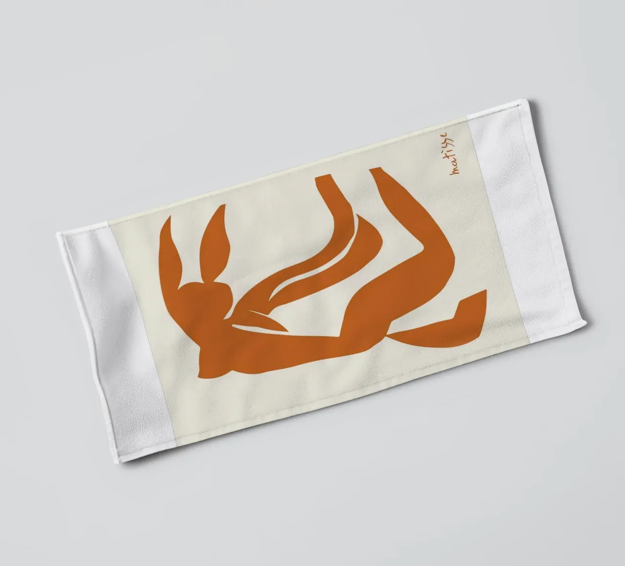 Dancing Figure I by Matisse towel by Mandy Gray
