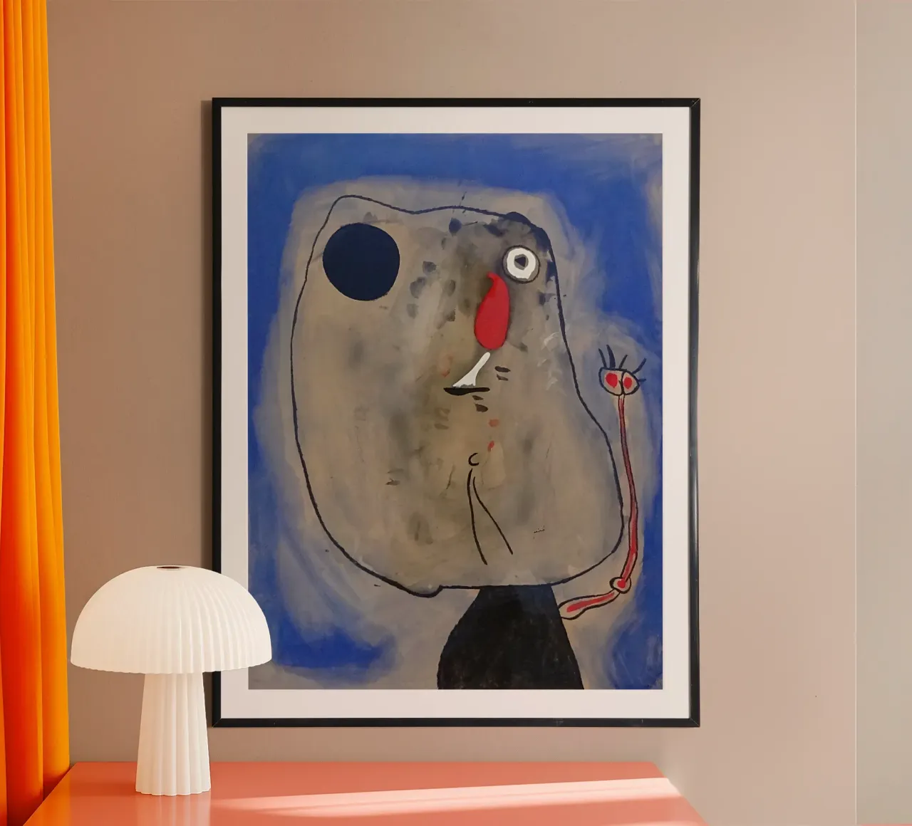 citare joan poster con telaio in plastica da Danielshop
