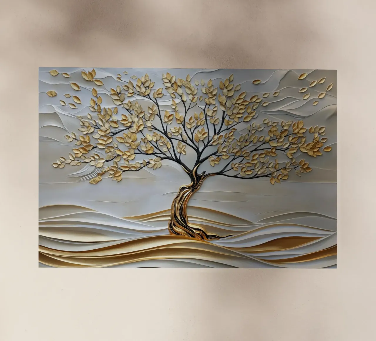Albero astratto pellicola backlit da Imagine