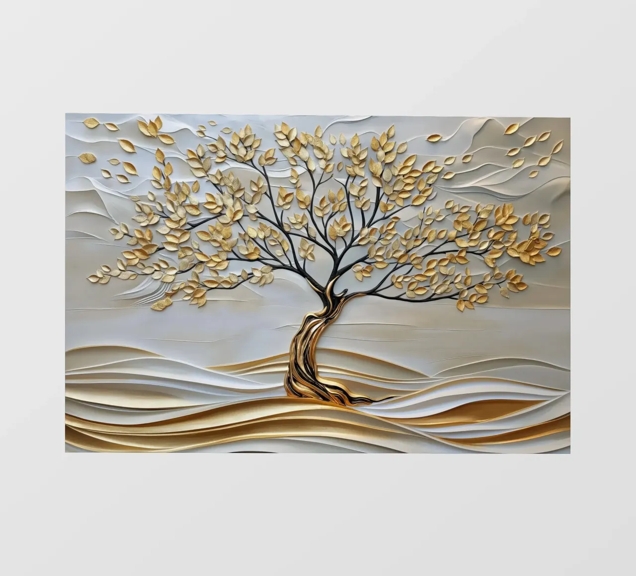 Albero astratto pellicola backlit da Imagine