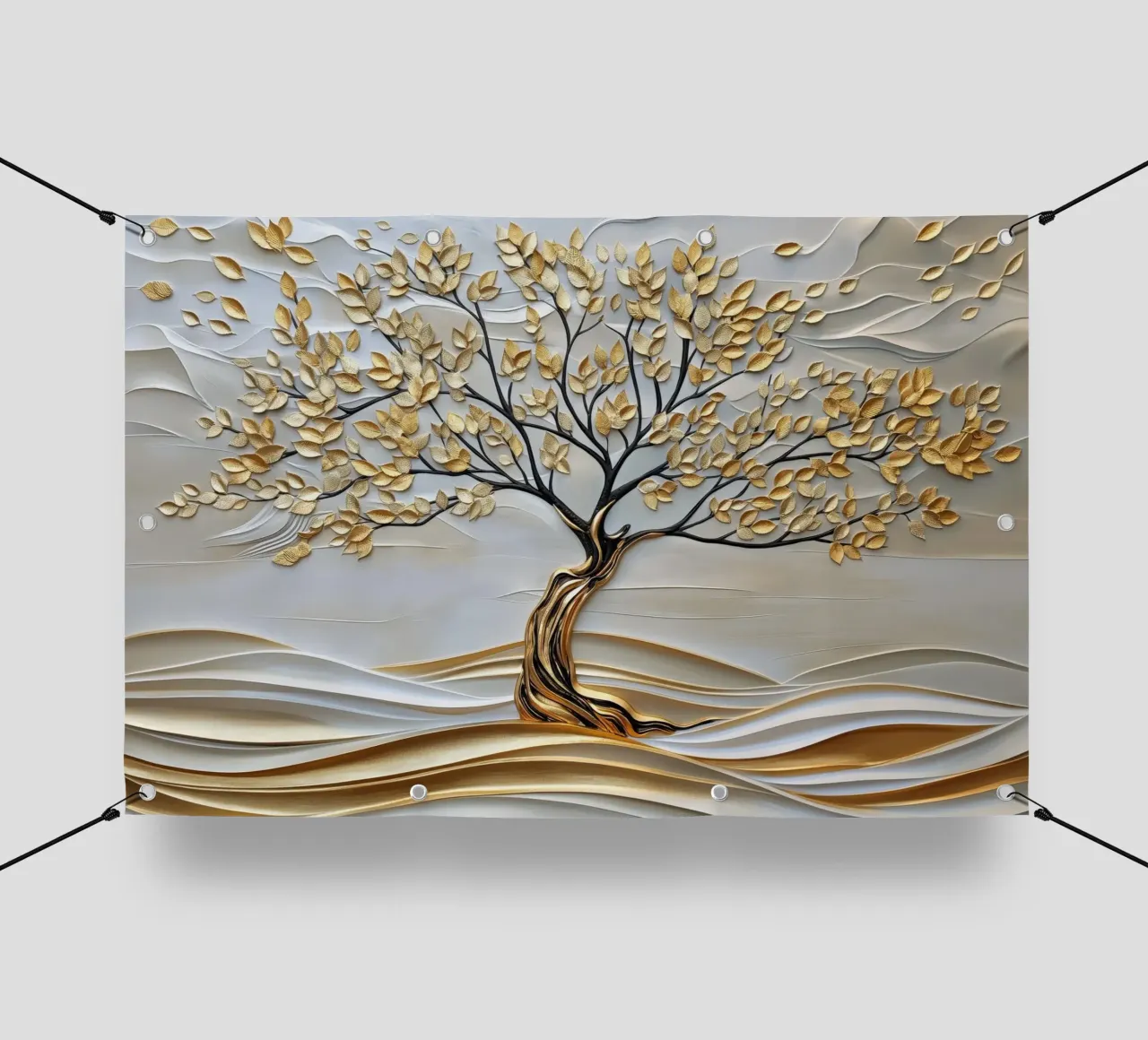 Albero astratto telo in pvc da Imagine