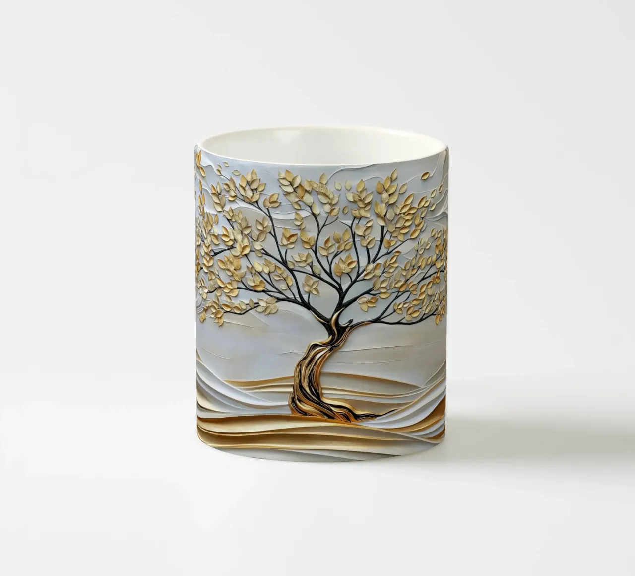 Albero astratto tazza in ceramica da Imagine